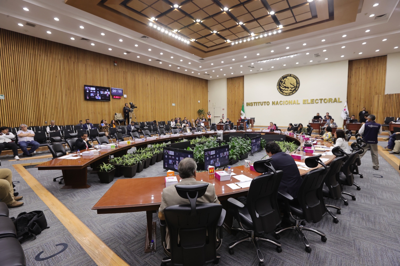 Sesión del Consejo General del INE