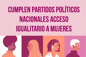 Por primera vez, los partidos nacionales estuvieron obligados a destinar al menos el 50% del tiempo de promocionales en radio y tv a sus candidatas mujeres durante las campañas
