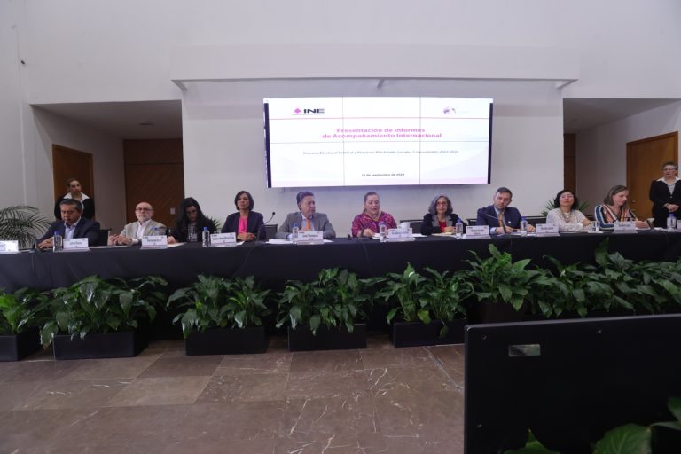 Presentación de Informes de Acompañamiento Internacional de Procesos Electorales Federales y Concurrentes 2023-2024.