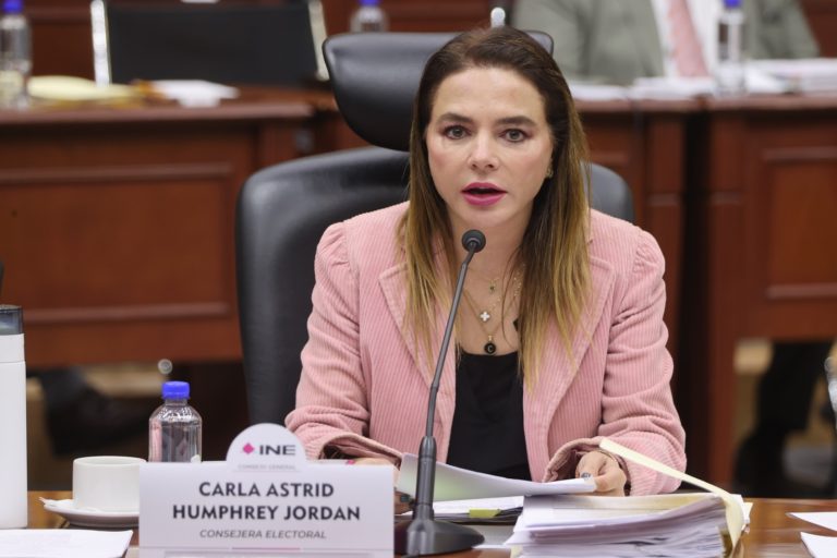 Carla Humphrey Jordan, Consejera Electoral.