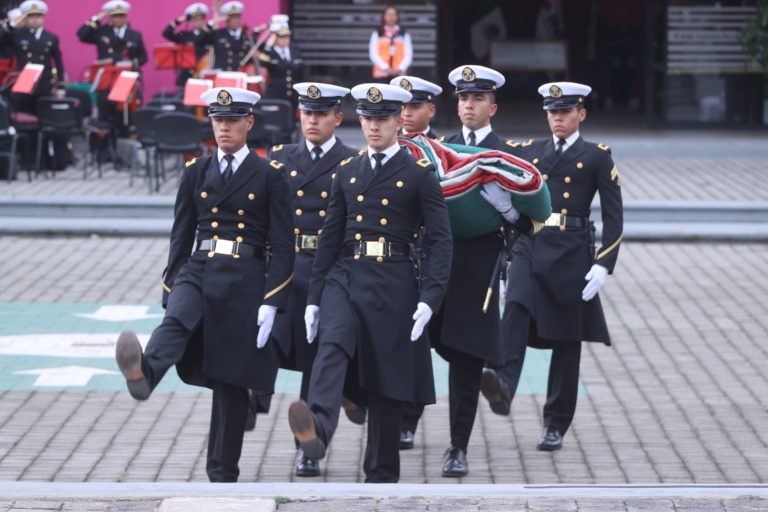 Ceremonia Cívica de Honores a la Bandera, con motivo del Inicio del Proceso Electoral Extraordinario del Poder Judicial de la Federación 2024-2025.