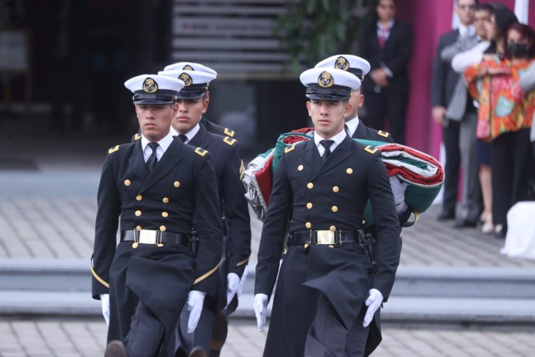 Ceremonia Cívica de Honores a la Bandera, con motivo del Inicio del Proceso Electoral Extraordinario del Poder Judicial de la Federación 2024-2025.