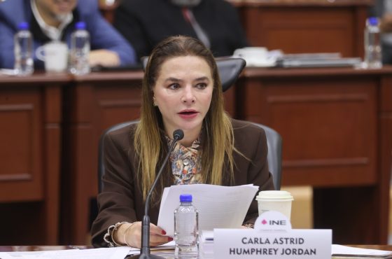 Consejera Electoral Carla Humphrey