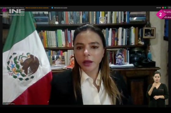 Consejera Electoral, Carla Humphrey