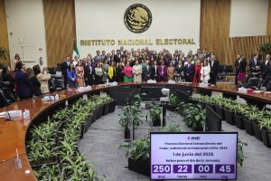 Sesión de instalación del Consejo General con motivo del inicio del Proceso Electoral del Poder Judicial 2025