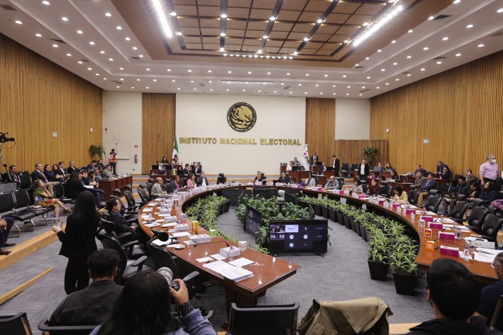 Pleno del Consejo General del INE