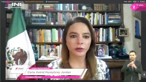 Consejera Electoral, Carla Humphrey