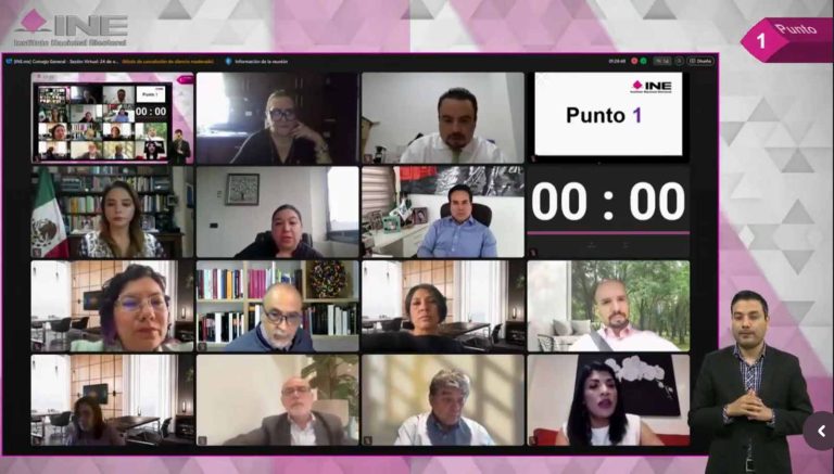 Sesión Extraordinaria del Consejo General.