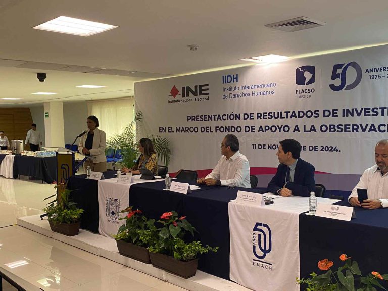 Presentación de resultados de las investigaciones en el marco del Fondo de Apoyo a la Observación Electoral FAOE 2024.