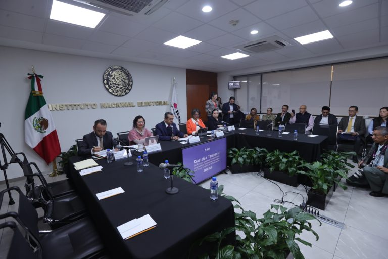 1ª Sesión Extraordinaria de la Comisión Temporal del Proceso Electoral Extraordinario del Poder Judicial de la Federación 2024-2025.