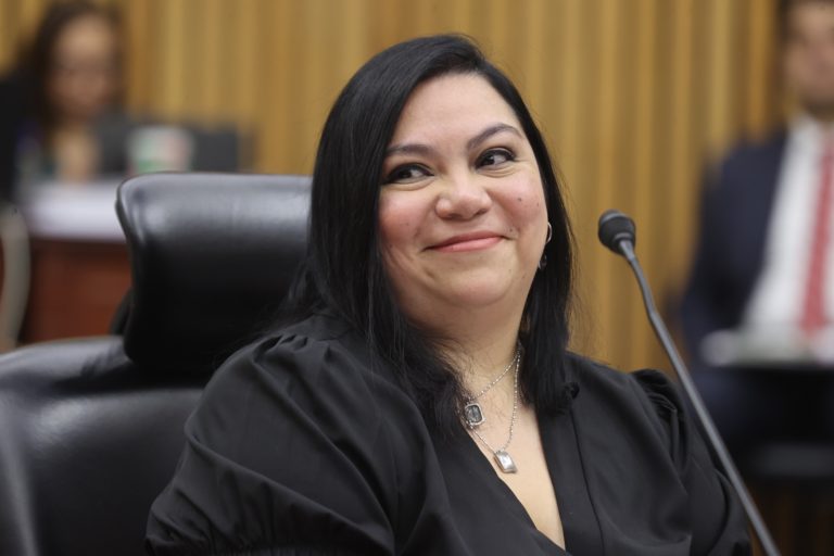 Claudia Edith Suárez Ojeda, Encargada del despacho de la Secretaría Ejecutiva. (Arturo Elías fotógrafo INE)