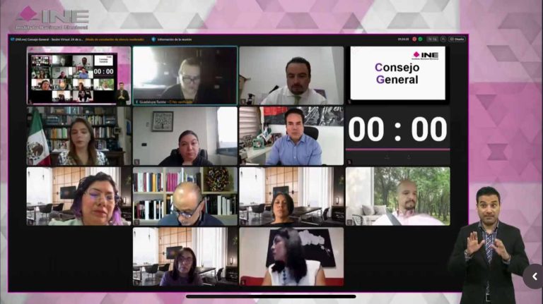 Sesión Extraordinaria del Consejo General.