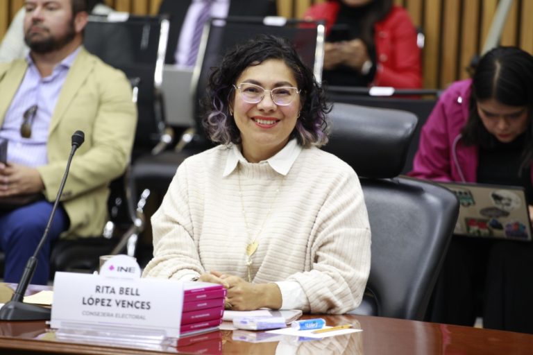 Rita Bell López Vences, Consejera Electoral.
