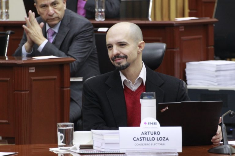 Arturo Castillo Loza, Consejero Electoral. (Arturo Elías, fotógrafo INE)