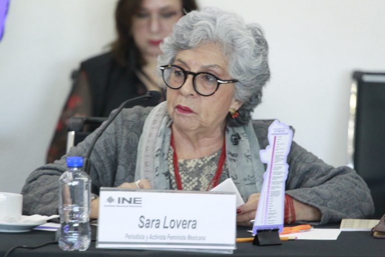 Sara Lovera López, Periodista y Activista Feminista Mexicana.