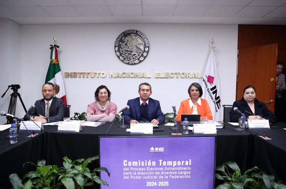 Se instala la Comisión Temporal del Proceso Electoral Extraordinario del Poder Judicial 2025