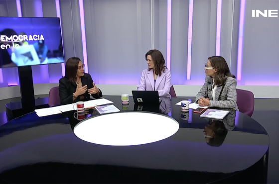 Ponentes en la transmisión de Democracia en la Mesa