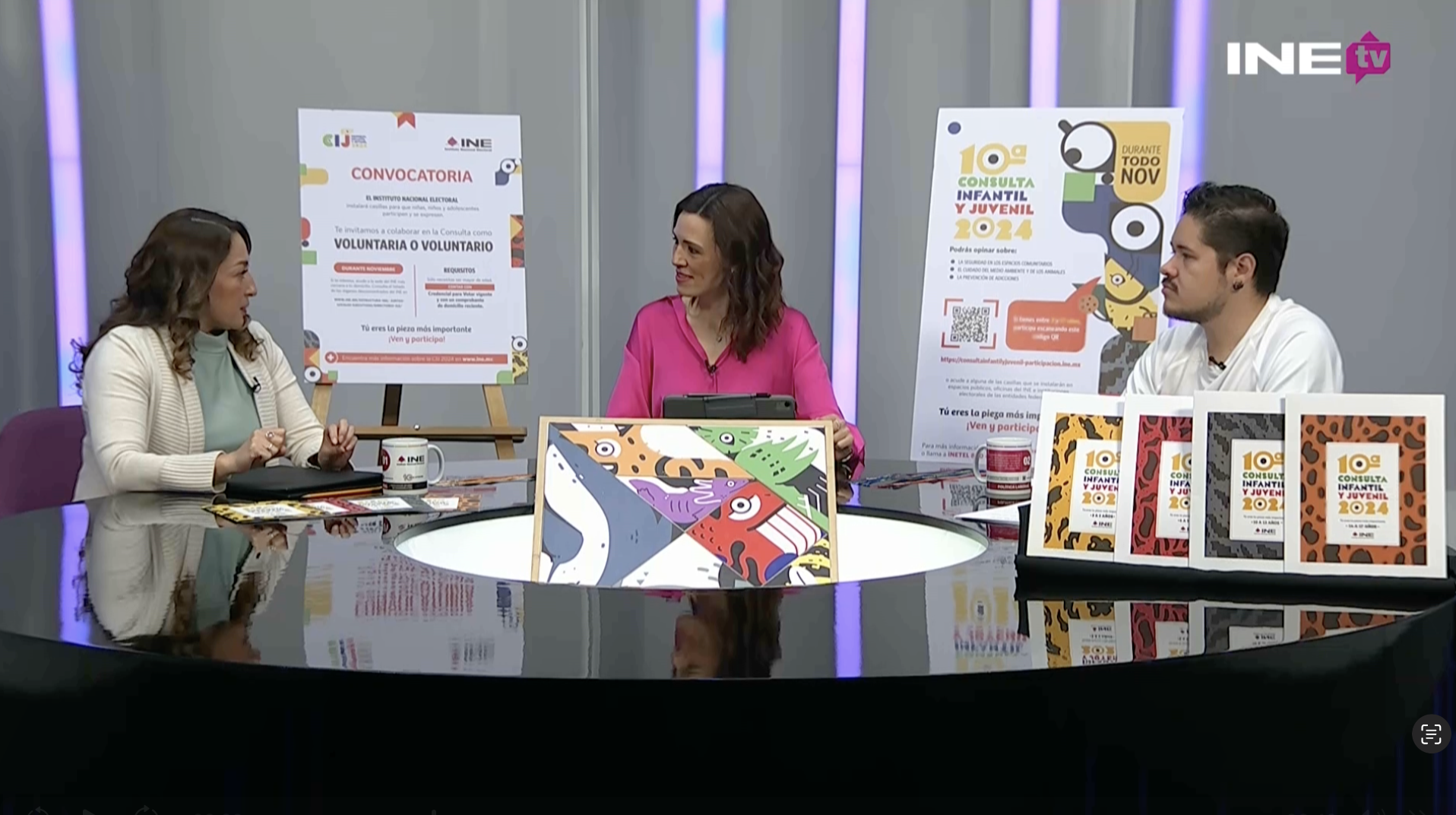 Transmisión de Democracia en la mesa