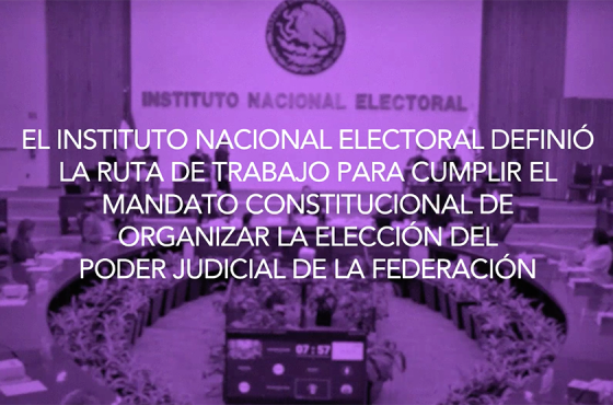 INE aprobó Plan de trabajo y el Marco Geográfico para comicios 2025