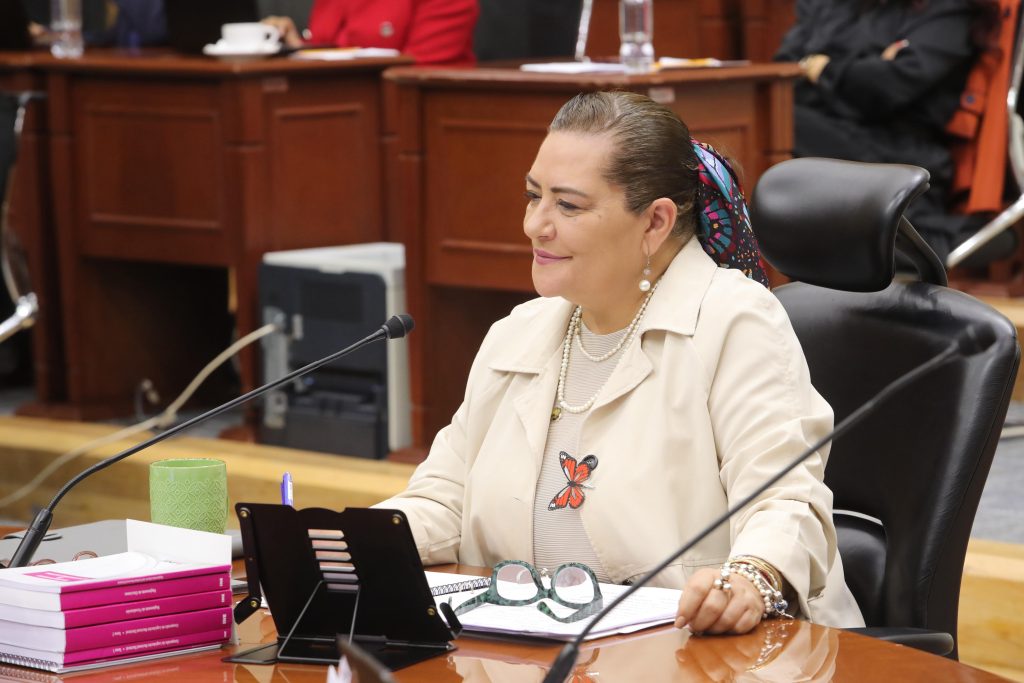 Consejera Presidenta del INE, Guadalupe Taddei