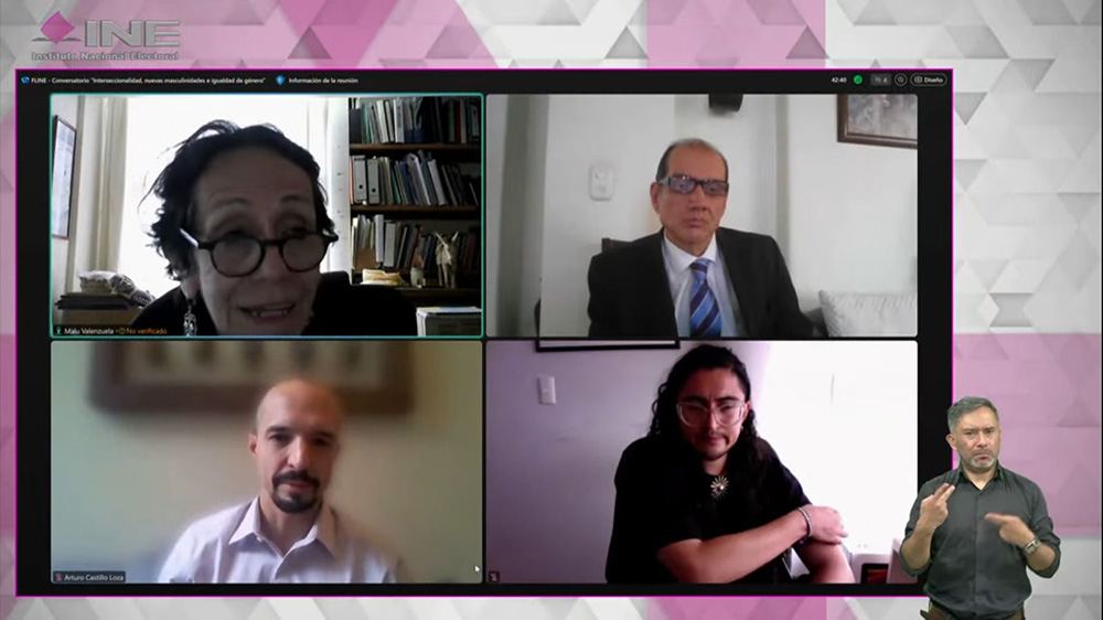 Conferencia virtual nuevas masculinidades