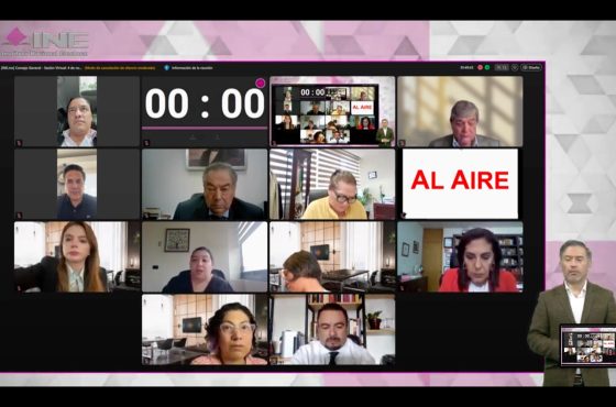 Sesión virtual del consejo General