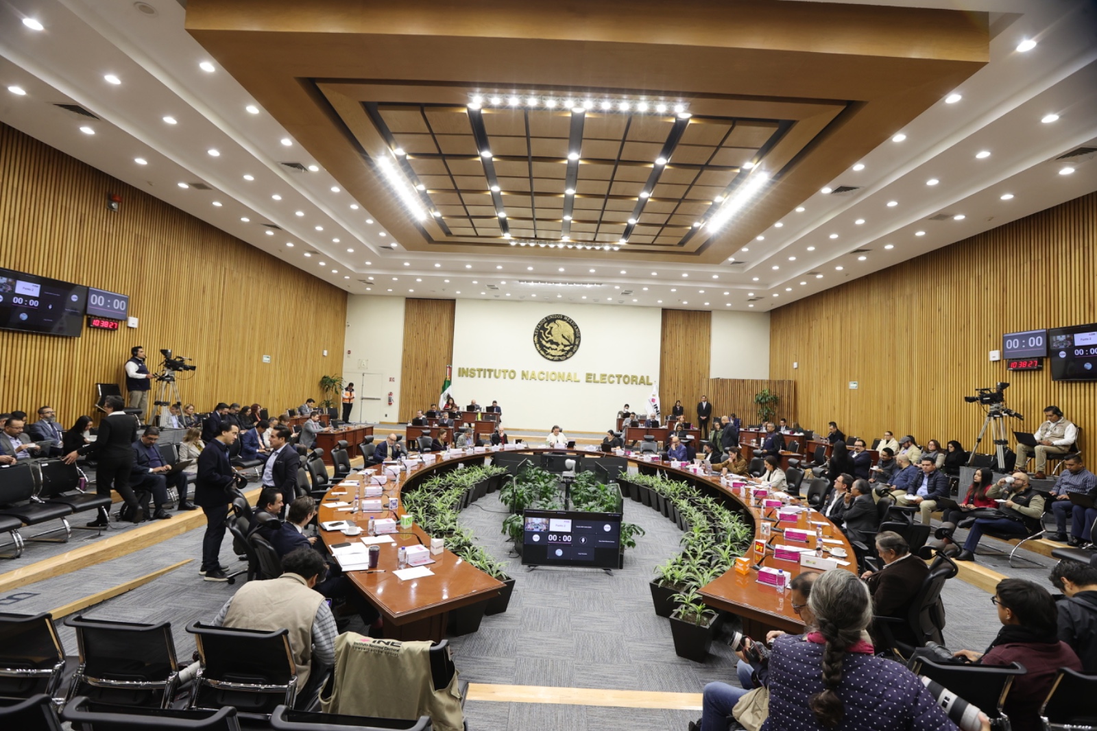 Toma de la sesión del Consejo General