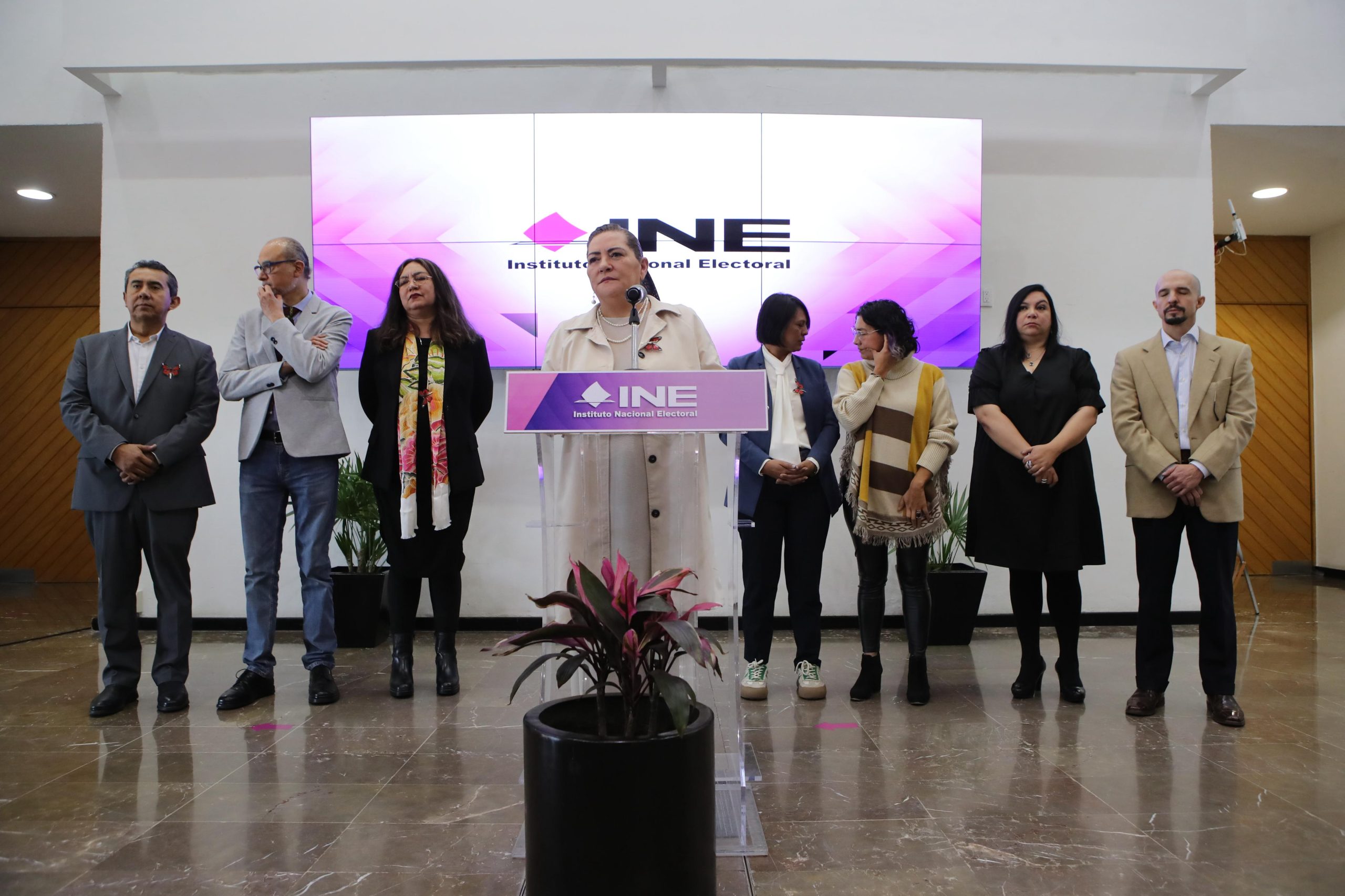 Conferencia de prensa de la Consejera Presidenta, Guadalupe Taddei