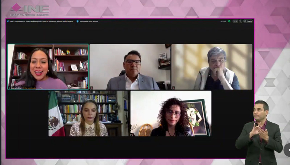 Evento virtual de participación política de las mujeres para lograr la igualdad