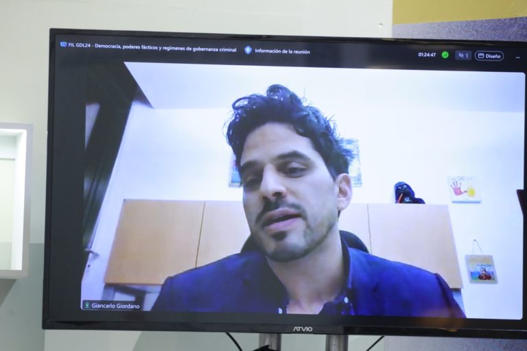 Giancarlo Giordano Garibay, Comentarista. (Foto INE)