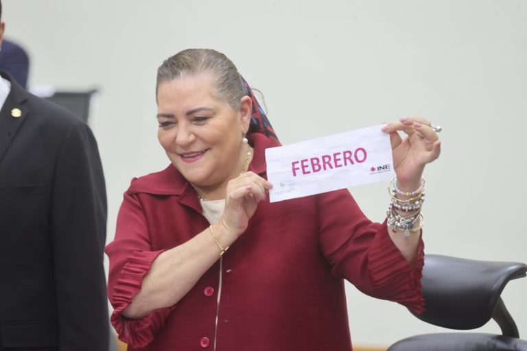 Guadalupe Taddei con el mes de febrero, base para la insaculación de la ciudadanía que integrarán las Mesas Directivas de Casilla