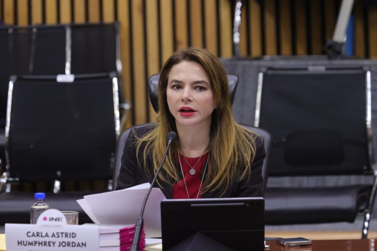 Carla Humphrey Jordan, Consejera Electoral.