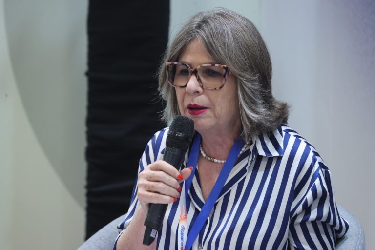 María Elena Cornejo Esparza, Directora Ejecutiva de Capacitación Electoral y Educación Cívica. (Foto INE)
