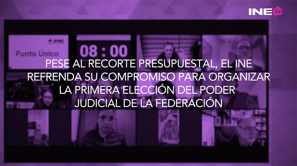 INE aprobó ajustes al presupuesto para el 2025