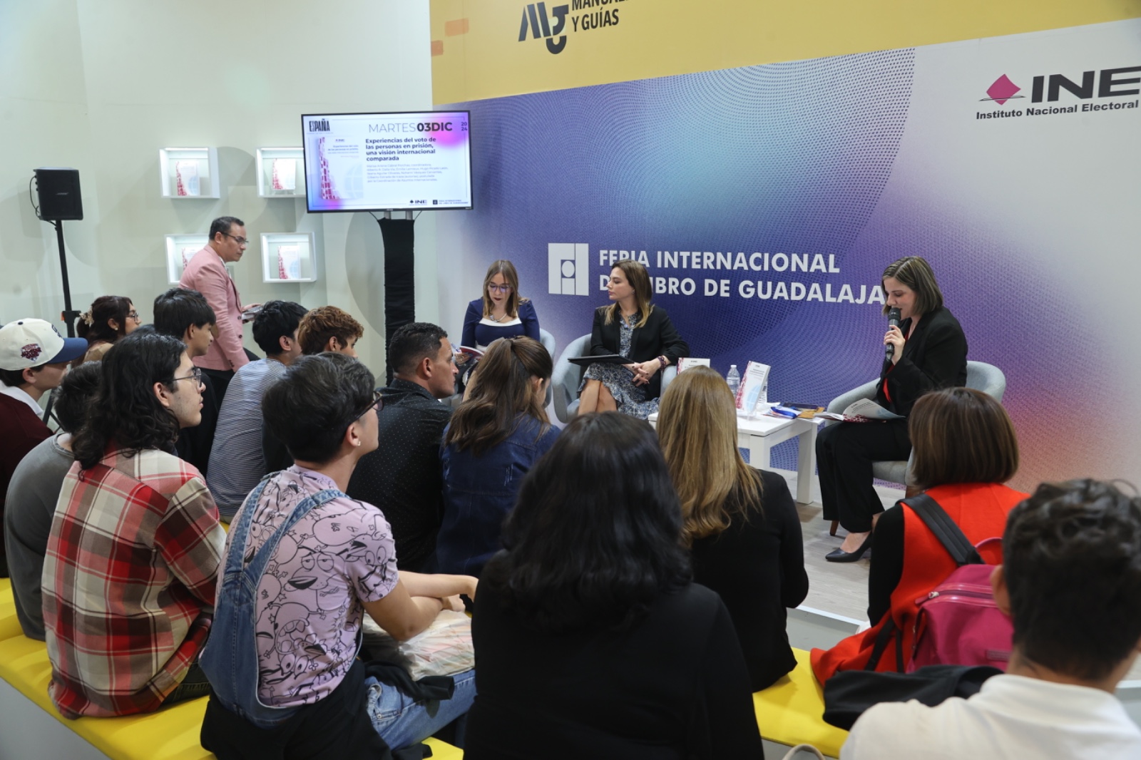 Presentación del libro, Experiencias del voto en prisión preventiva