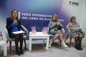 Participación en la FIL con el tema participación política de la mujer