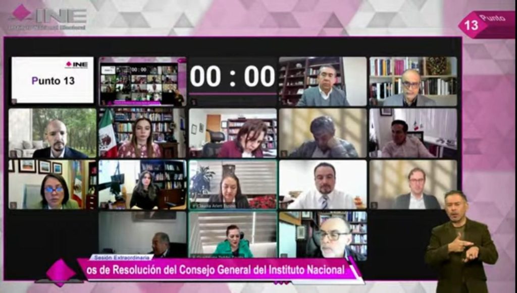 Sesión virtual del Consejo General del 30 de enero de 2025