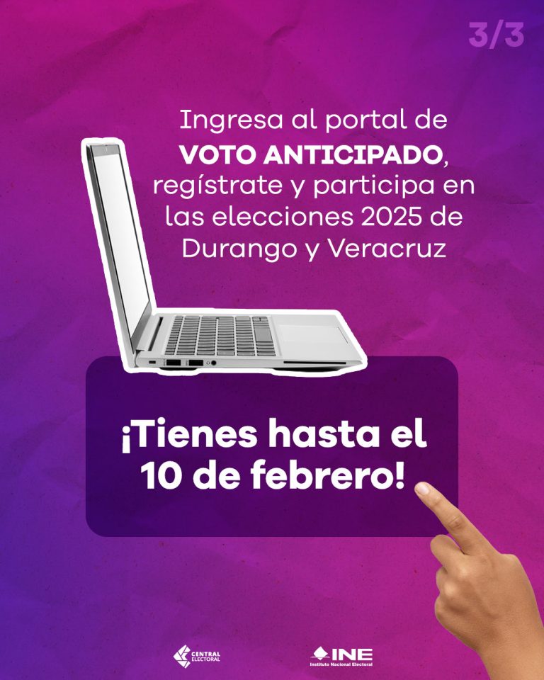 Voto anticipado en las elecciones de Durango y Veracruz 3