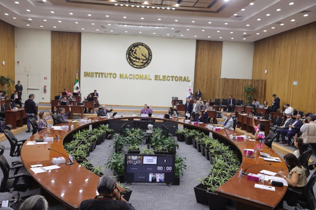Consejerías en el Salón de sesiones del Consejo General