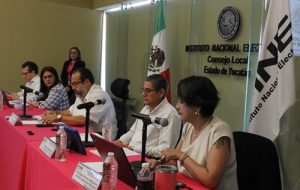sesión del Consejo Local en instalaciones del INE Yucatán