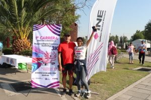 Participantes en la carrera "Corre por la Democracia"