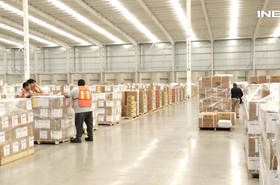 Boletas electorales en bodega