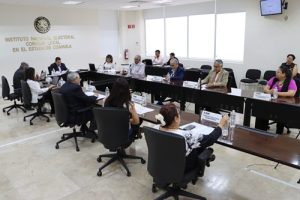 Consejo Local del INE en Coahuila durante sesión