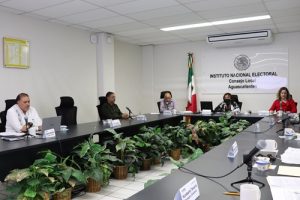 Integrantes del Consejo Local del INE en Aguascalientes