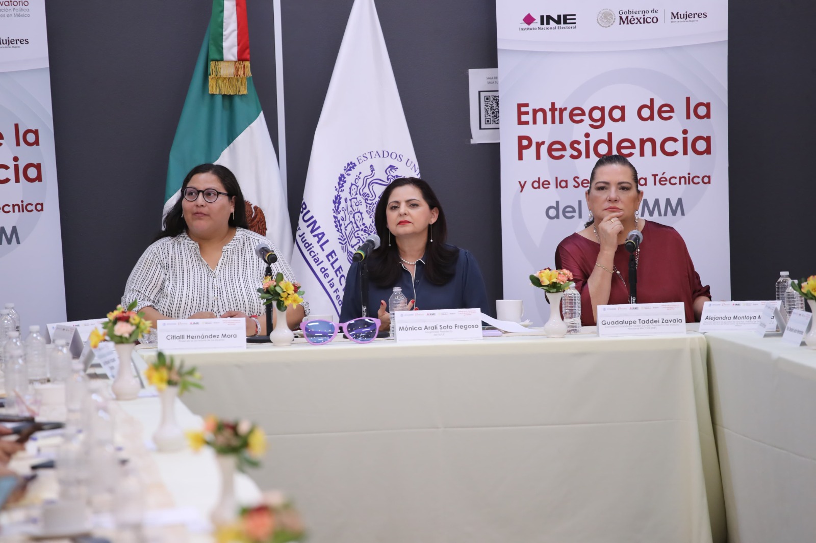 Evento de Observatorio de participación política de la mujer con la Consejera Presidenta