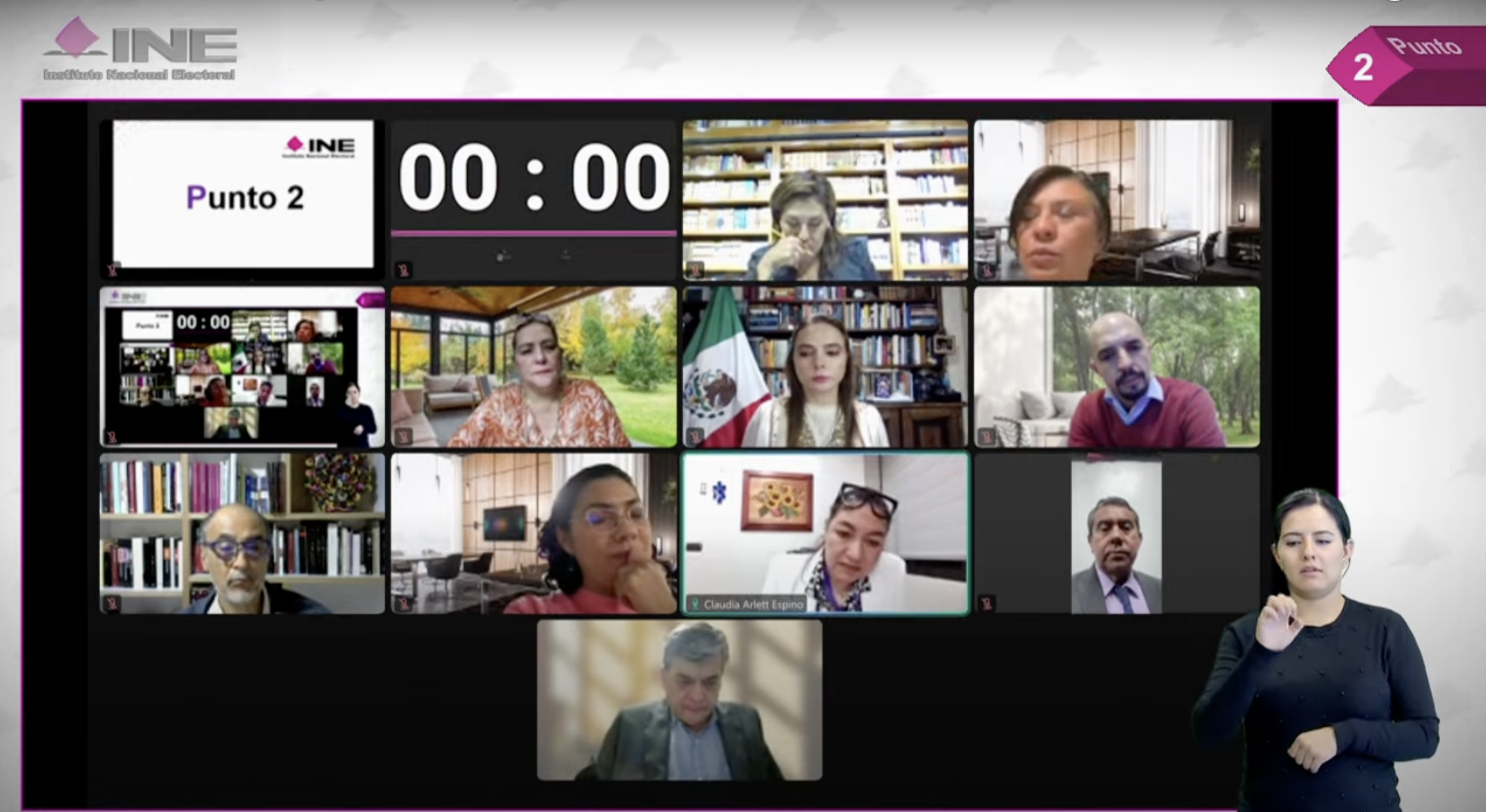 Sesión del Consejo General del INE, 31 de mayo de 2025