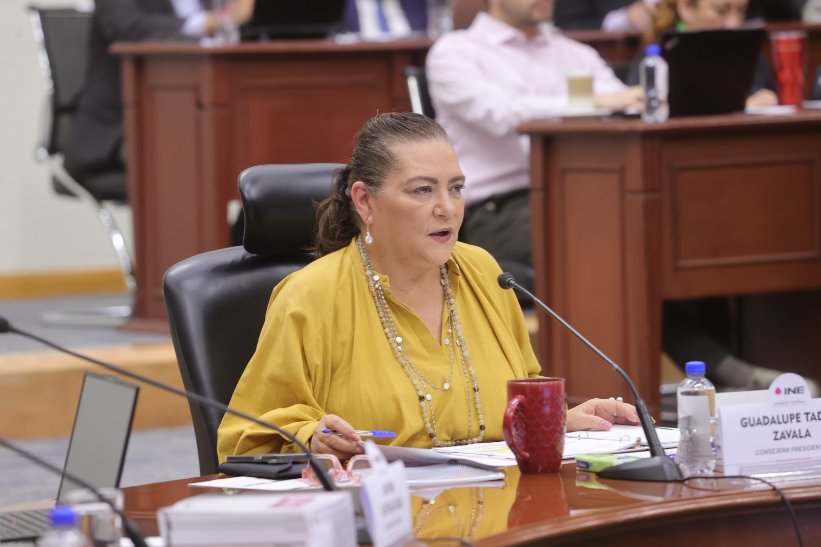 Guadalupe Taddei, Consejera Presidenta del Instituto Nacional Electoral