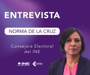 Consejera Electoral Norma De La Cruz