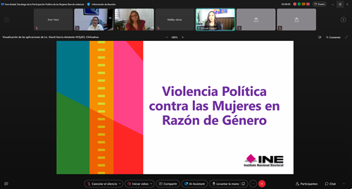 cartel con el titulo del foro estatal