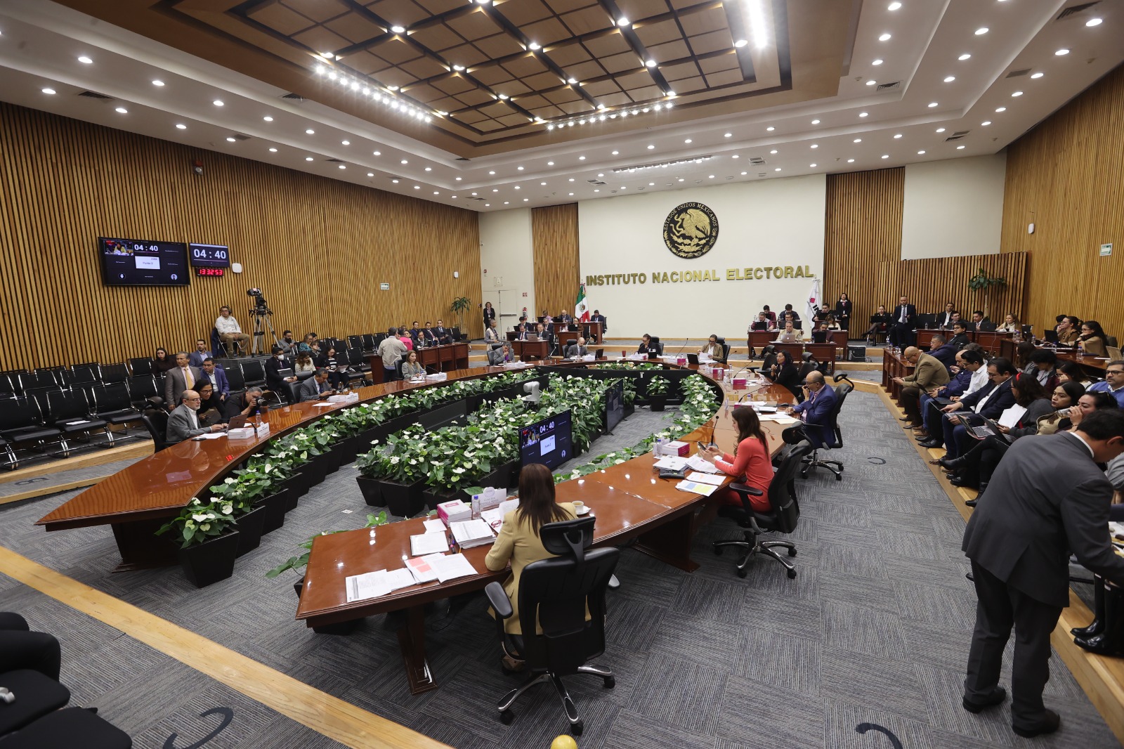 Salón de sesiones del Consejo General 18 de junio de 2025